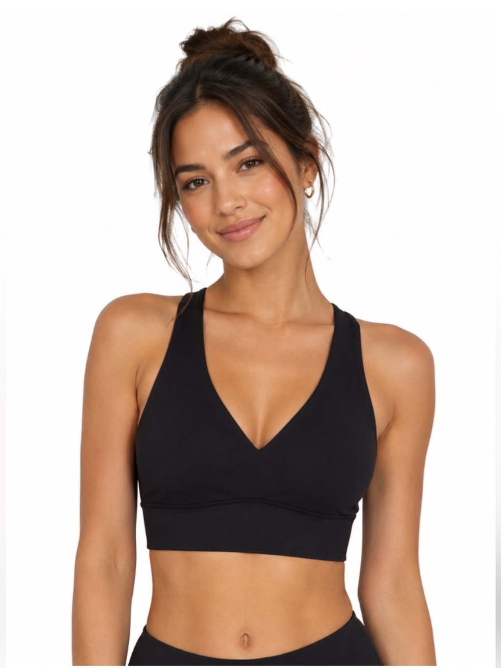 Aerie Sports Bra XXS Workout Black